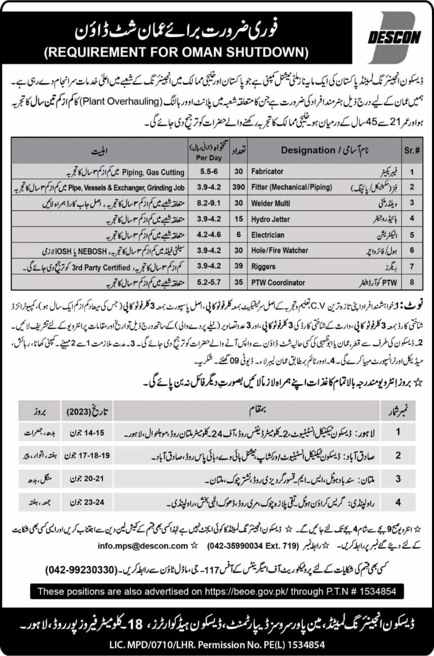 Jobs in Oman