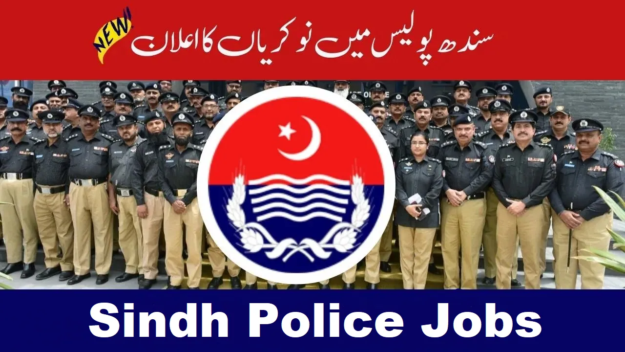 Sindh Police Jobs 2023 - Constable Online Apply