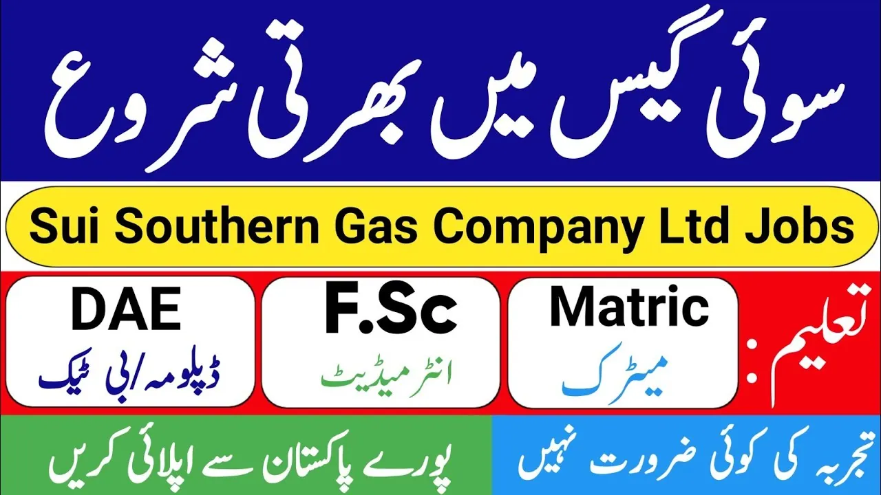 Sui Gas Jobs