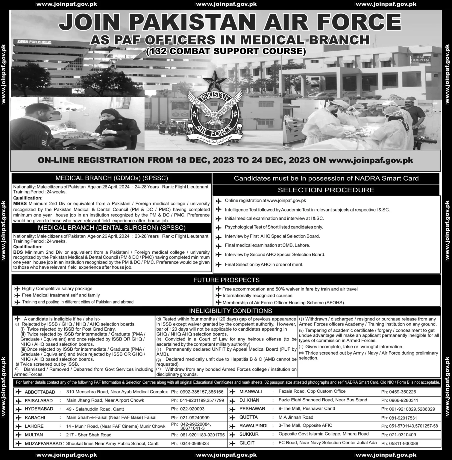 PAF Jobs 2024 Online Apply - www.paf.gov.pk jobs 2024