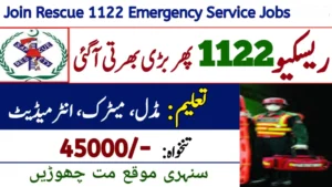 Rescue 1122 Jobs 2025 Punjab Online Apply| ctsp.org.pk